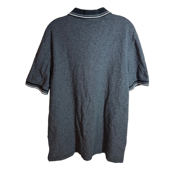 Nautica Men's Grey Heathered Short Sleeve Polo Shirt XXL - Picture 2 of 8